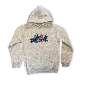 Surf Sister Youth Pullover Hoody - Classic Flower