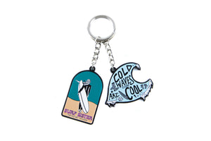 Surf Sister Key Chain
