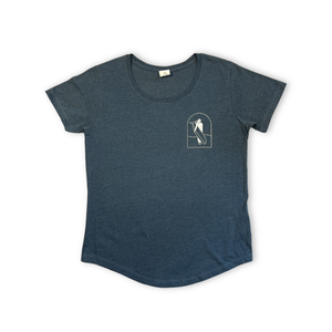 Surf Sister Ladies T-Shirt - Longboarder