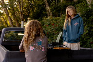 Surf Sister Youth Pullover Hoody - Shredder
