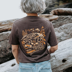 Surf Sister Unisex T-Shirt - Town