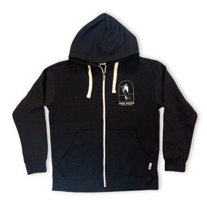 Surf Sister Unisex Zip Hoody - Longboarder