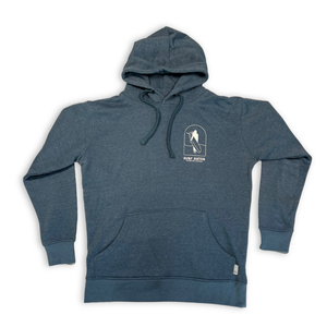 Blue Hoody with surf sister logo