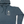Blue hoodie with a graphic design on a white background