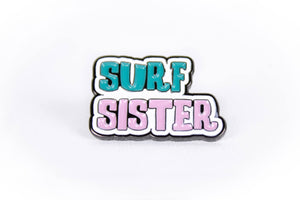 Surf Sister Pin