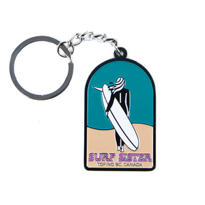 Surf Sister Key Chain